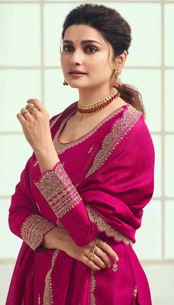 YNF Wholesale Heavy Silk Embroidery Suits  | Surat Manufacturer