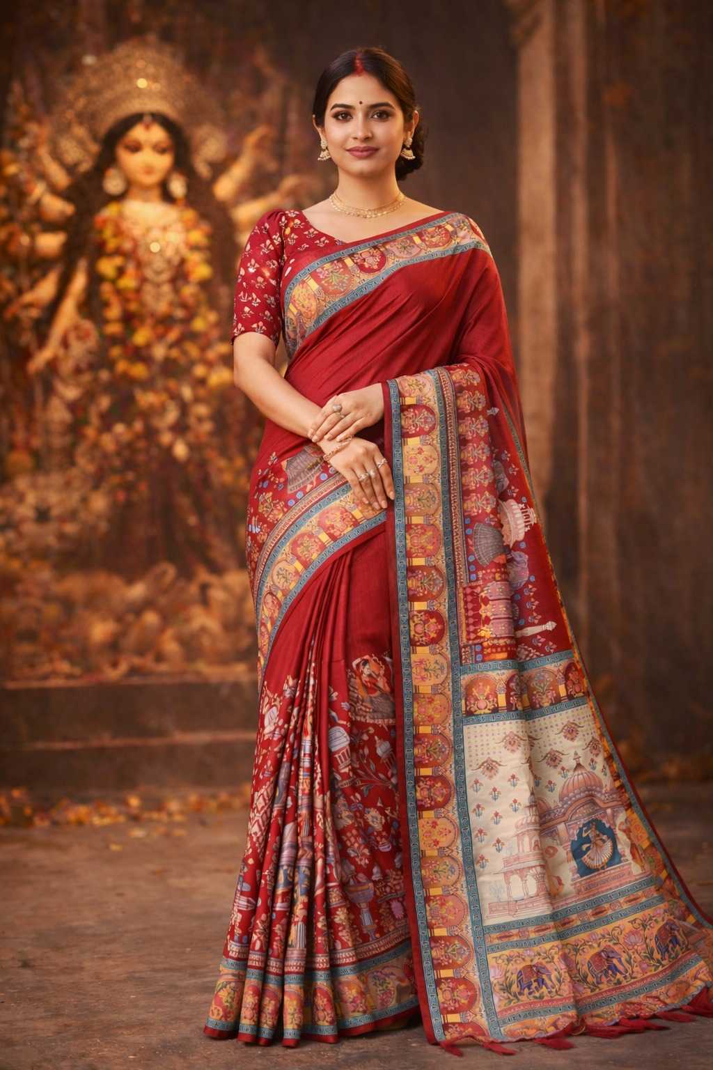 YNF Wholesale Tussar Silk Tussar Silk Sarees  | Surat Manufacturer