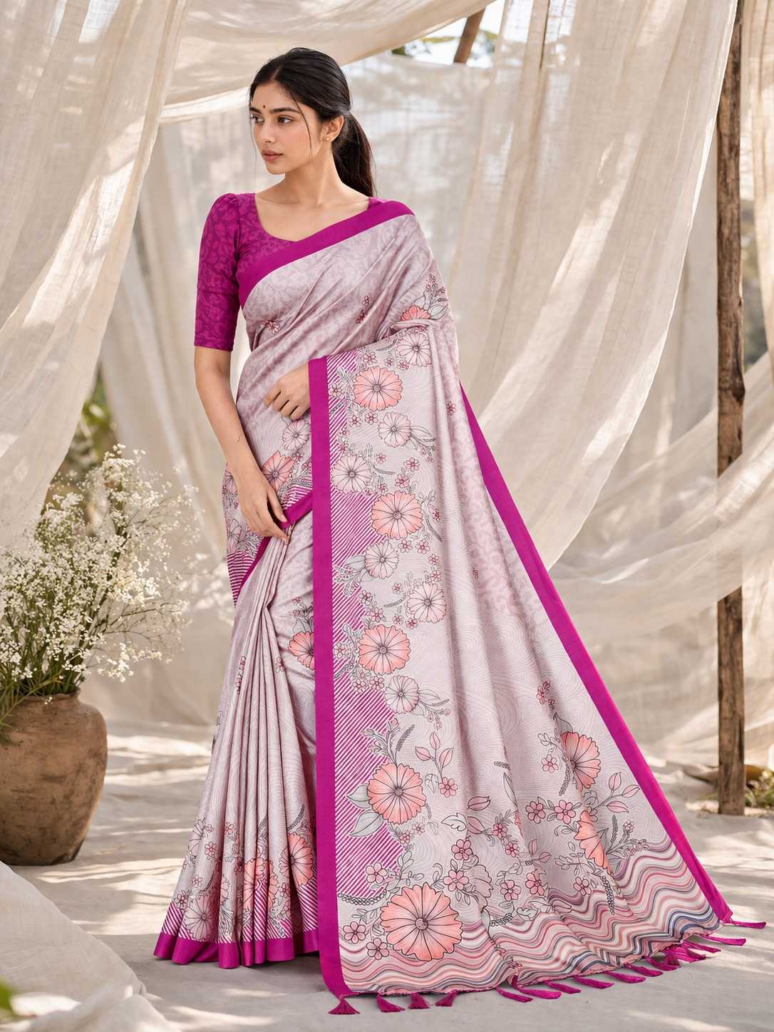 YNF Wholesale Tussar Silk Tussar Silk Sarees  | Surat Manufacturer