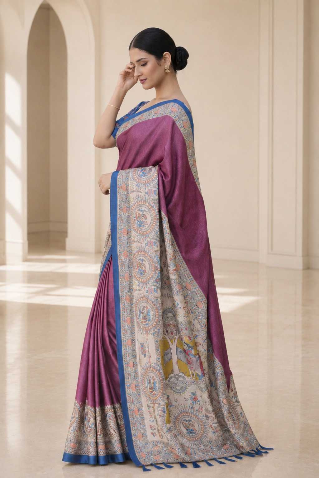 YNF Wholesale Tussar Silk Tussar Silk Sarees  | Surat Manufacturer