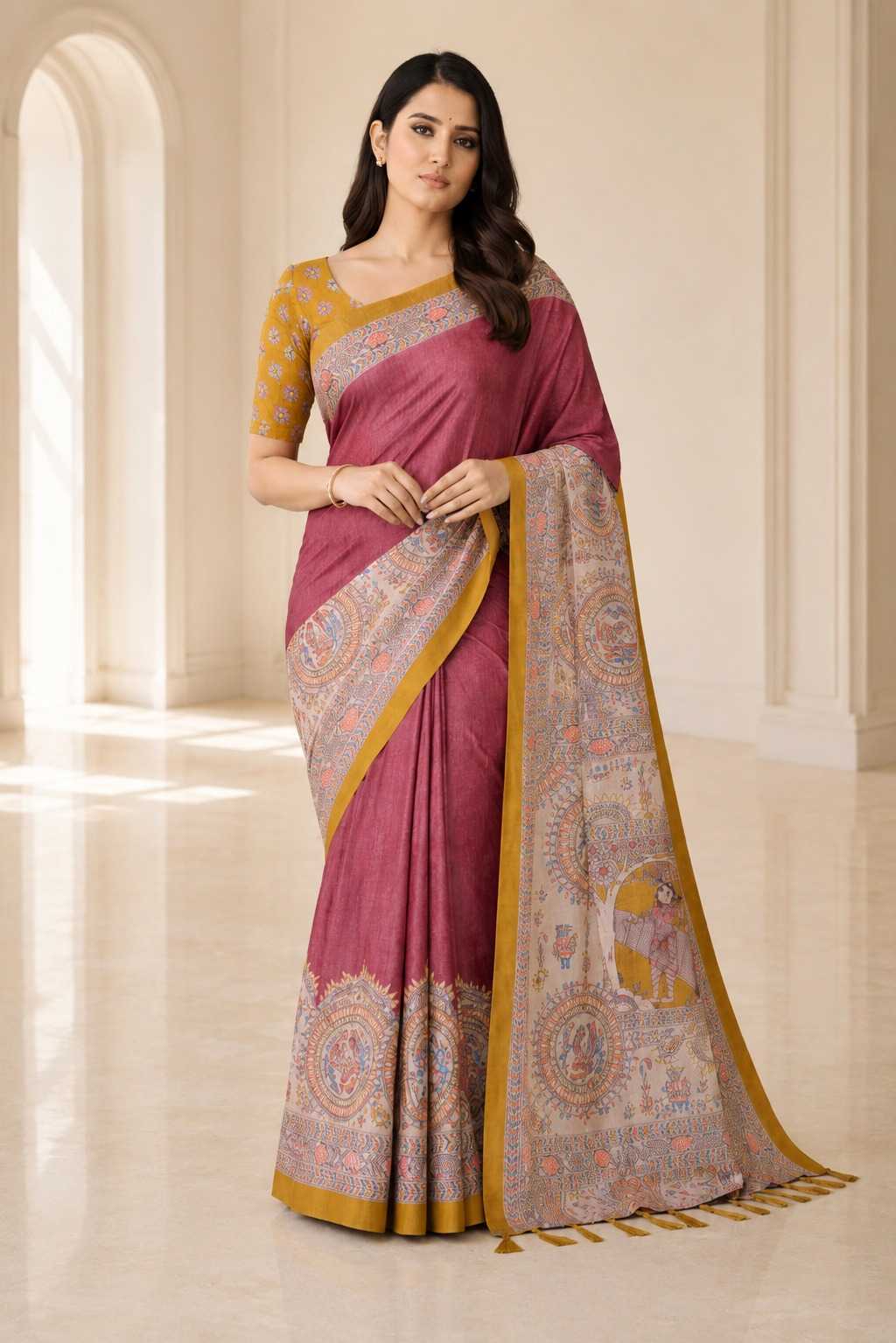 YNF Wholesale Tussar Silk Tussar Silk Sarees  | Surat Manufacturer