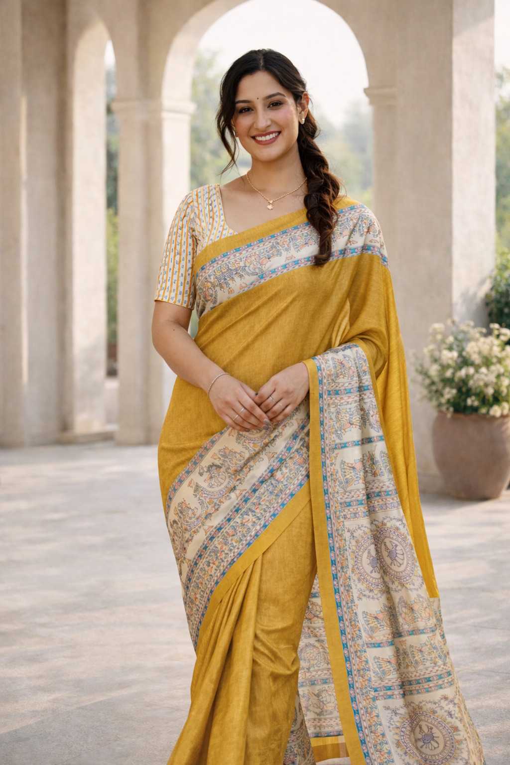 YNF Wholesale Tussar Silk Tussar Silk Sarees  | Surat Manufacturer