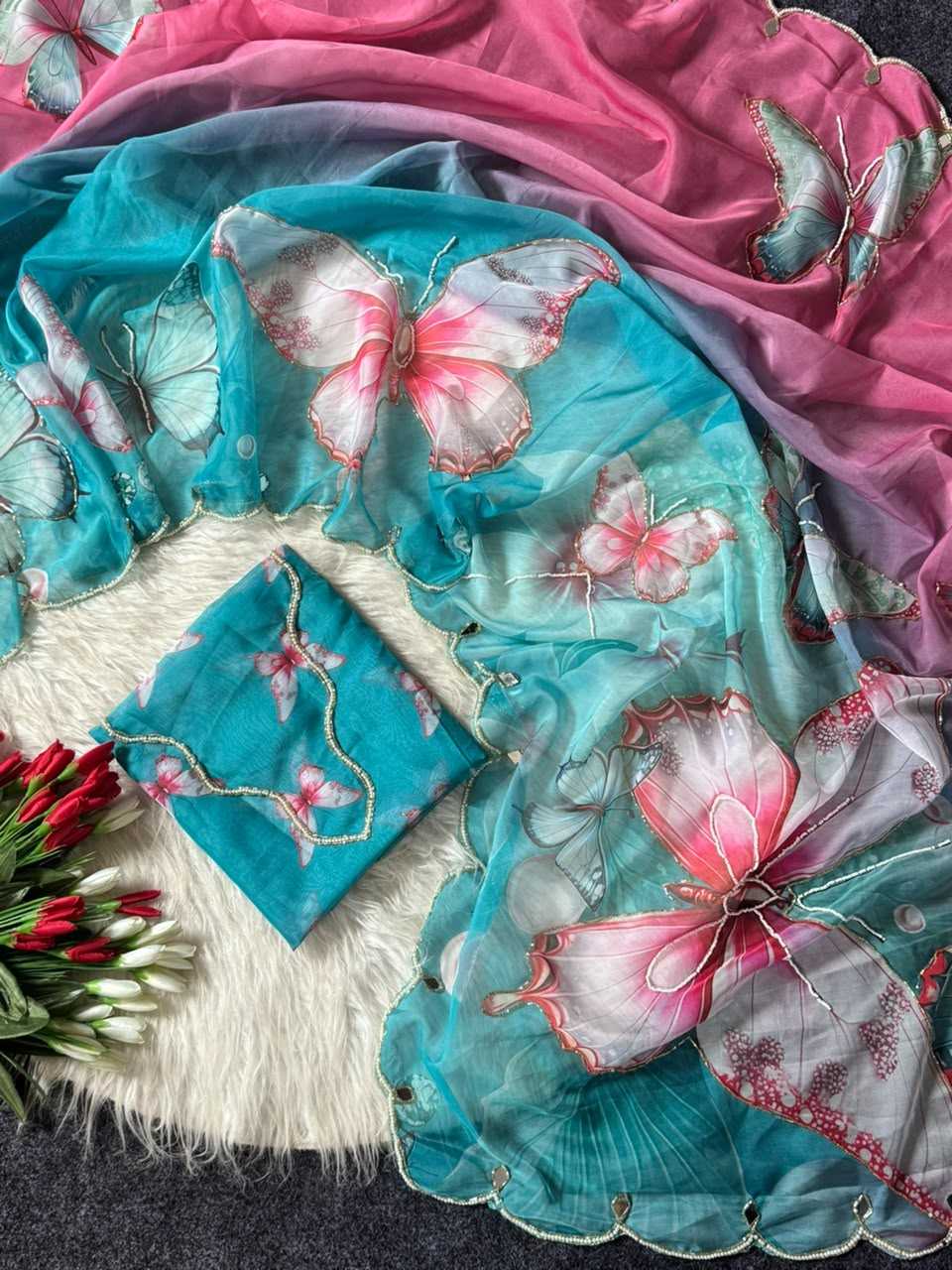 YNF Wholesale Tabby Silk Printed Sarees KESH709 Bod | Surat Manufacturer