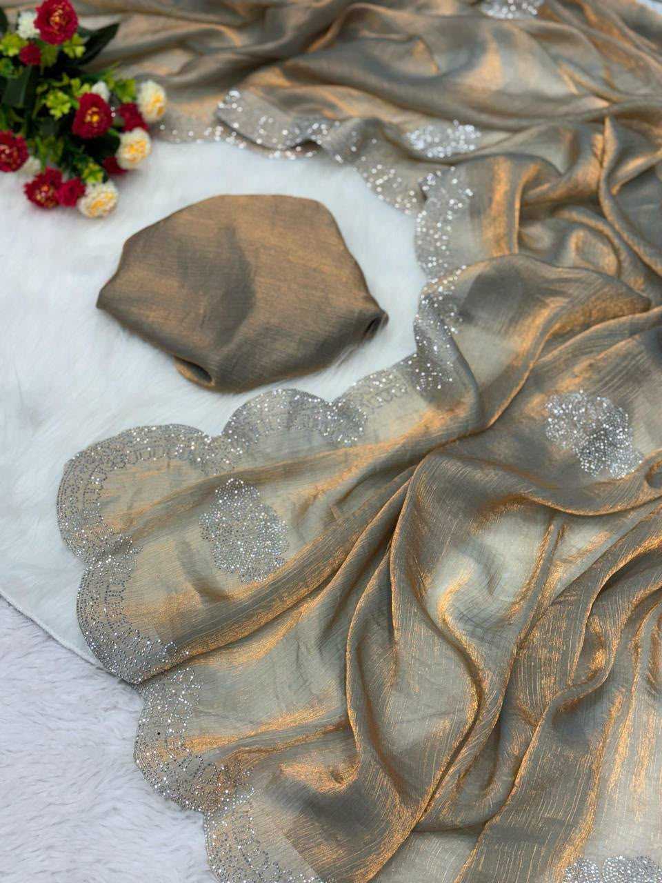 YNF Wholesale Chiffon Designer Sarees  | Surat Manufacturer