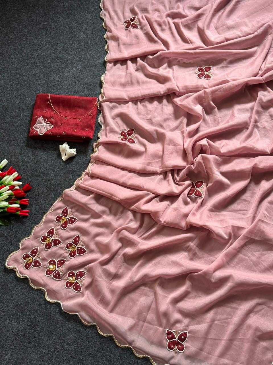 YNF Wholesale Georgette Georgette Sarees  | Surat Manufacturer