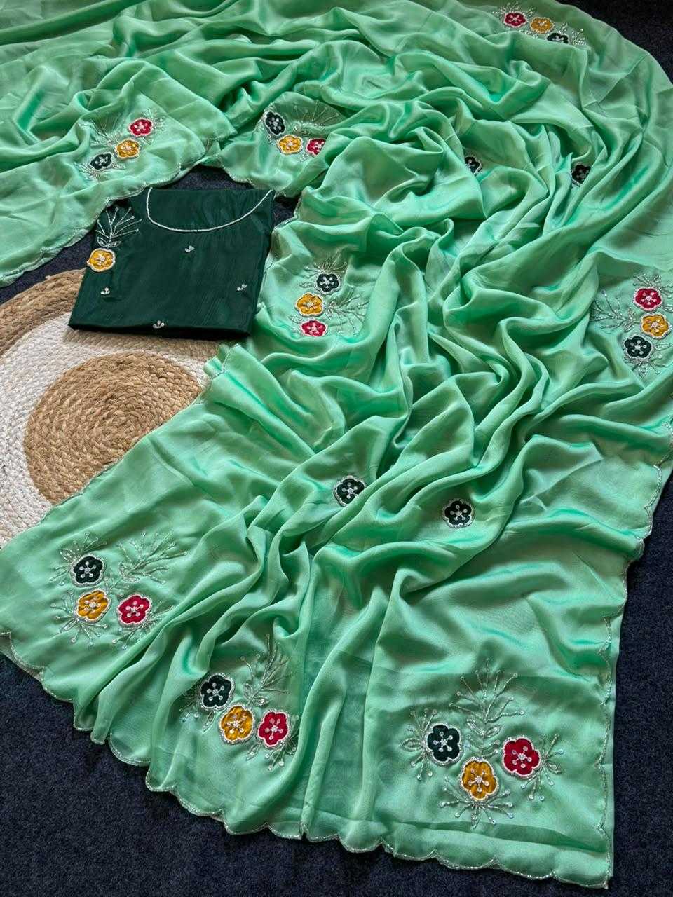 YNF Wholesale Rangoli Silk Sequence Sarees  | Surat Manufacturer