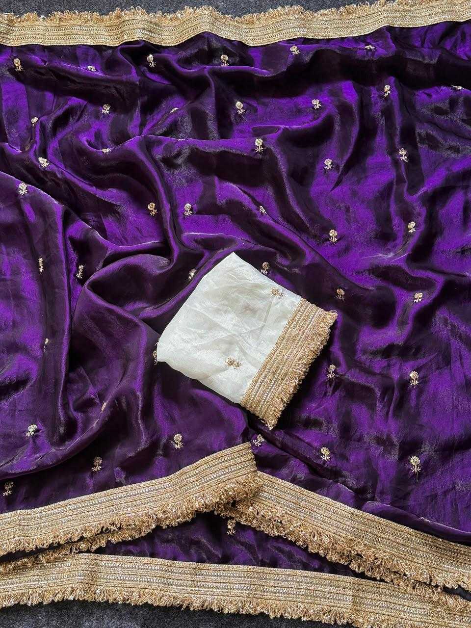 YNF Wholesale Space Silk Sequence Sarees  | Surat Manufacturer