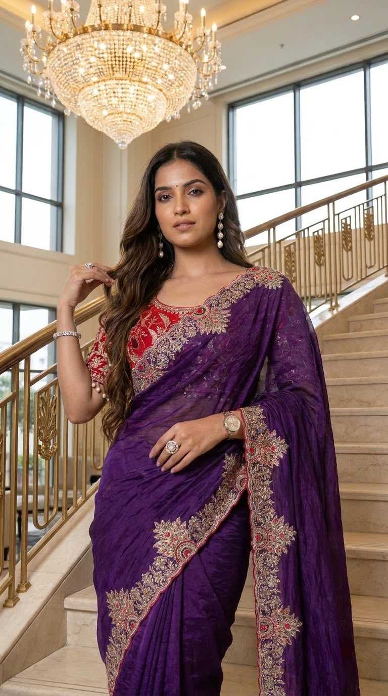 YNF Wholesale Satin Fancy Sarees  | Surat Manufacturer