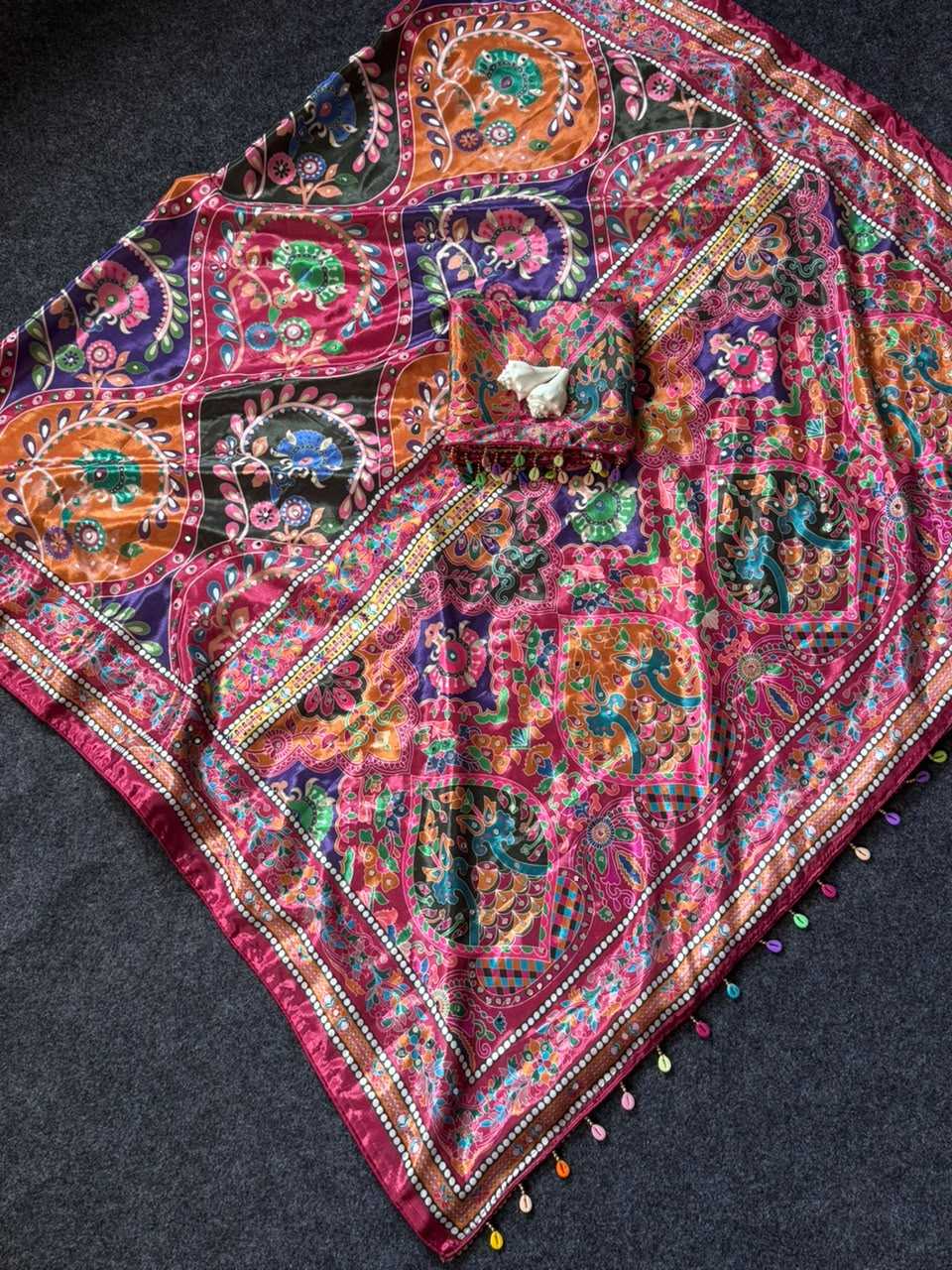 YNF Wholesale Crepe Designer Sarees  | Surat Manufacturer