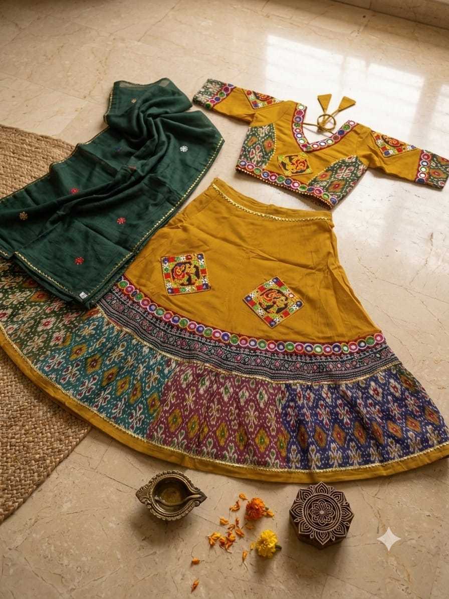 YNF Wholesale Cotton Kids Lehenga Choli  | Surat Manufacturer