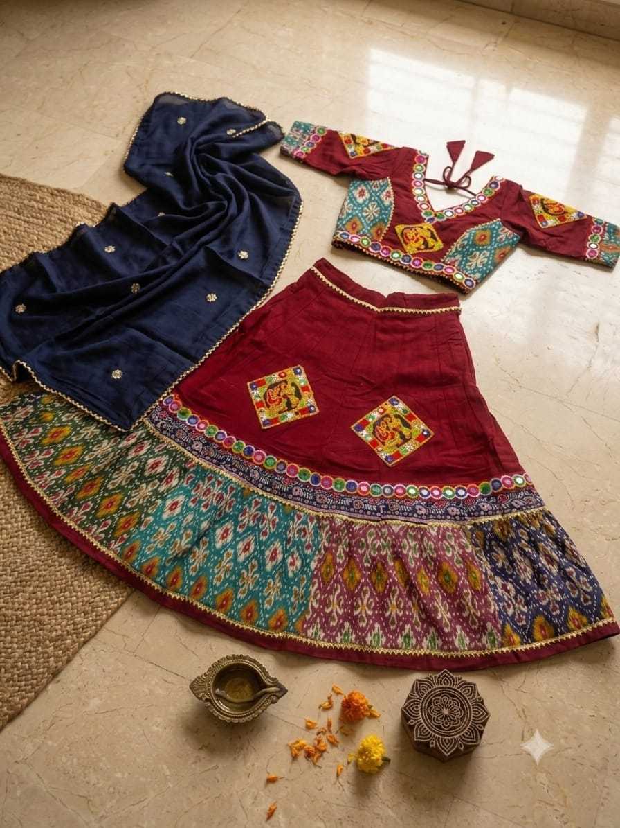 YNF Wholesale Cotton Kids Lehenga Choli  | Surat Manufacturer