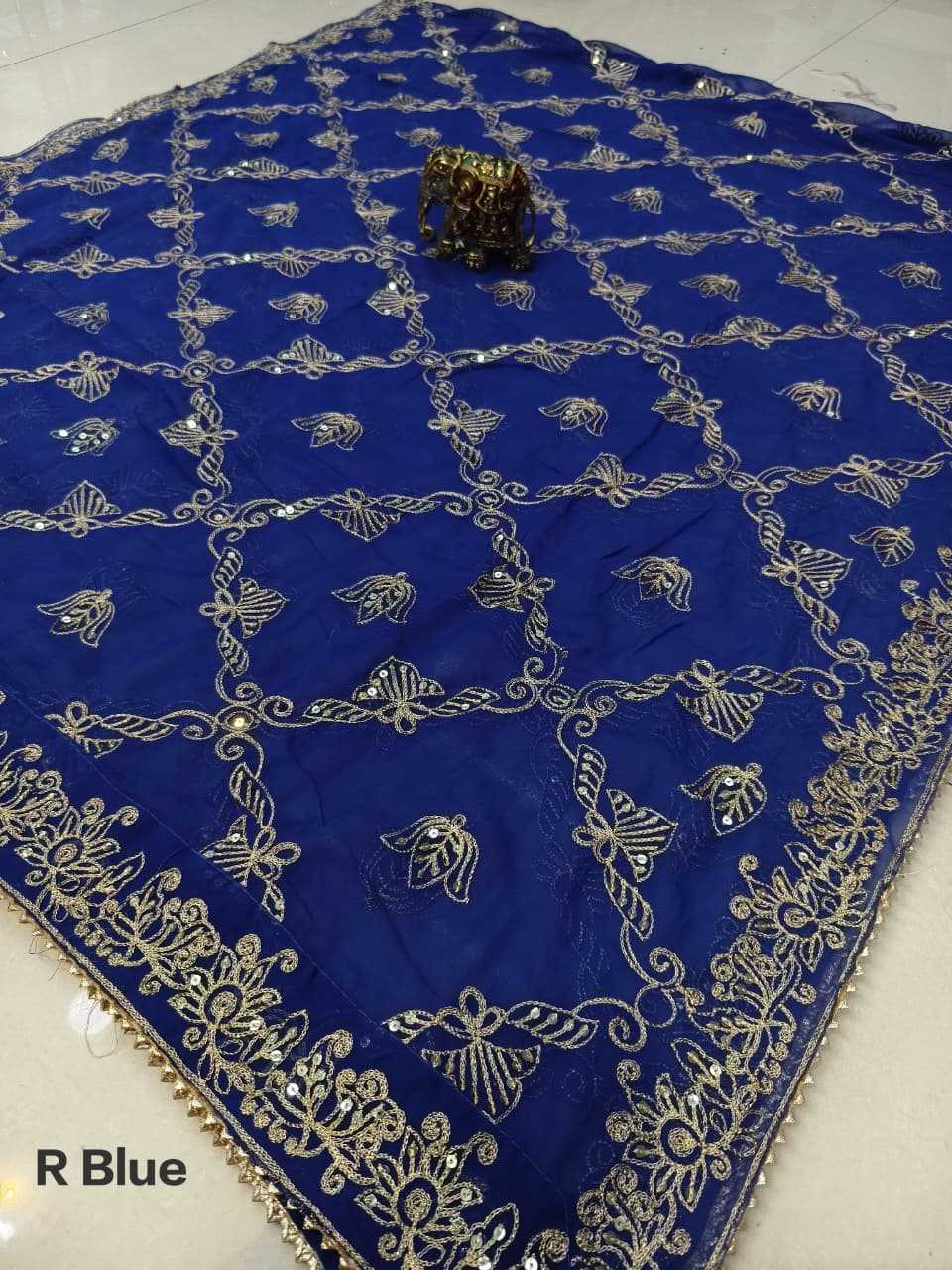 YNF Wholesale Georgette Printed Duppata  | Surat Manufacturer