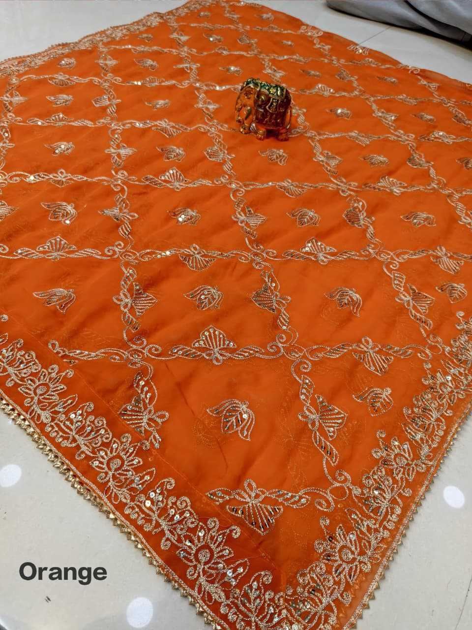 YNF Wholesale Georgette Printed Duppata  | Surat Manufacturer
