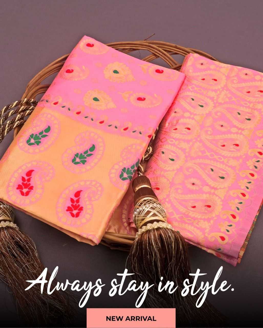 YNF Wholesale Lichi Silk Banarasi Silk Sarees  | Surat Manufacturer