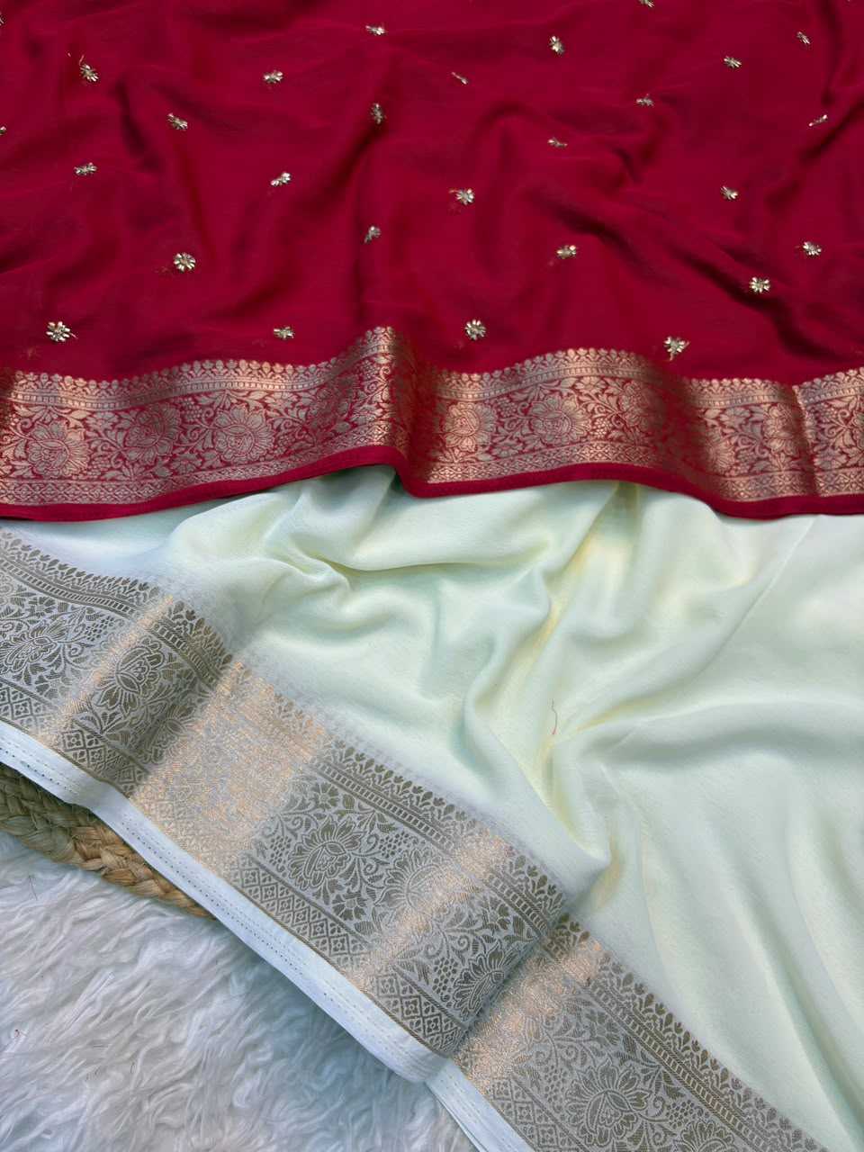 YNF Wholesale Chiffon Designer Sarees  | Surat Manufacturer
