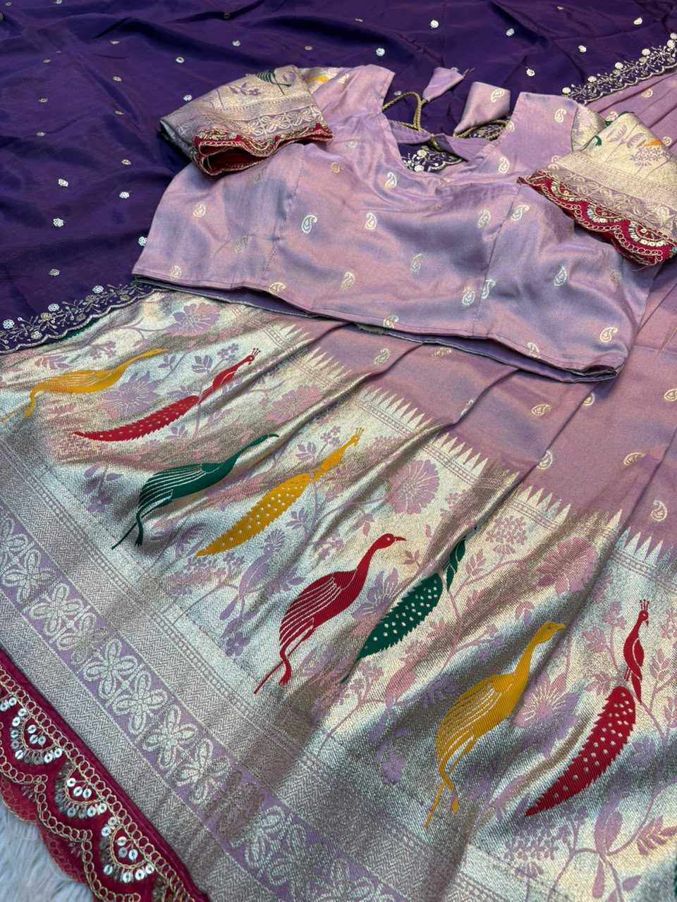 YNF Wholesale Tissue Designer Lehenga  | Surat Manufacturer