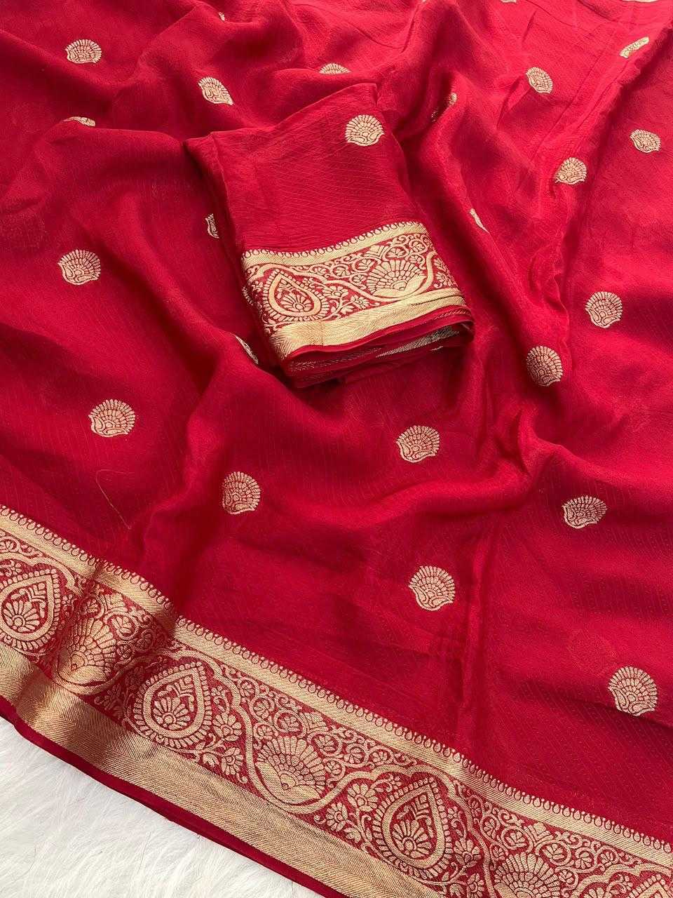 YNF Wholesale Crepe Designer Sarees  | Surat Manufacturer