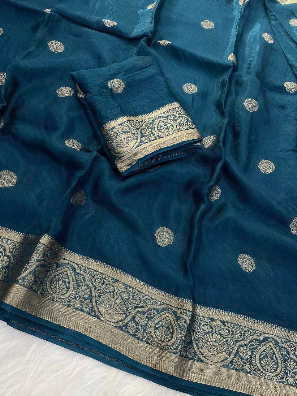 YNF Wholesale Crepe Designer Sarees  | Surat Manufacturer