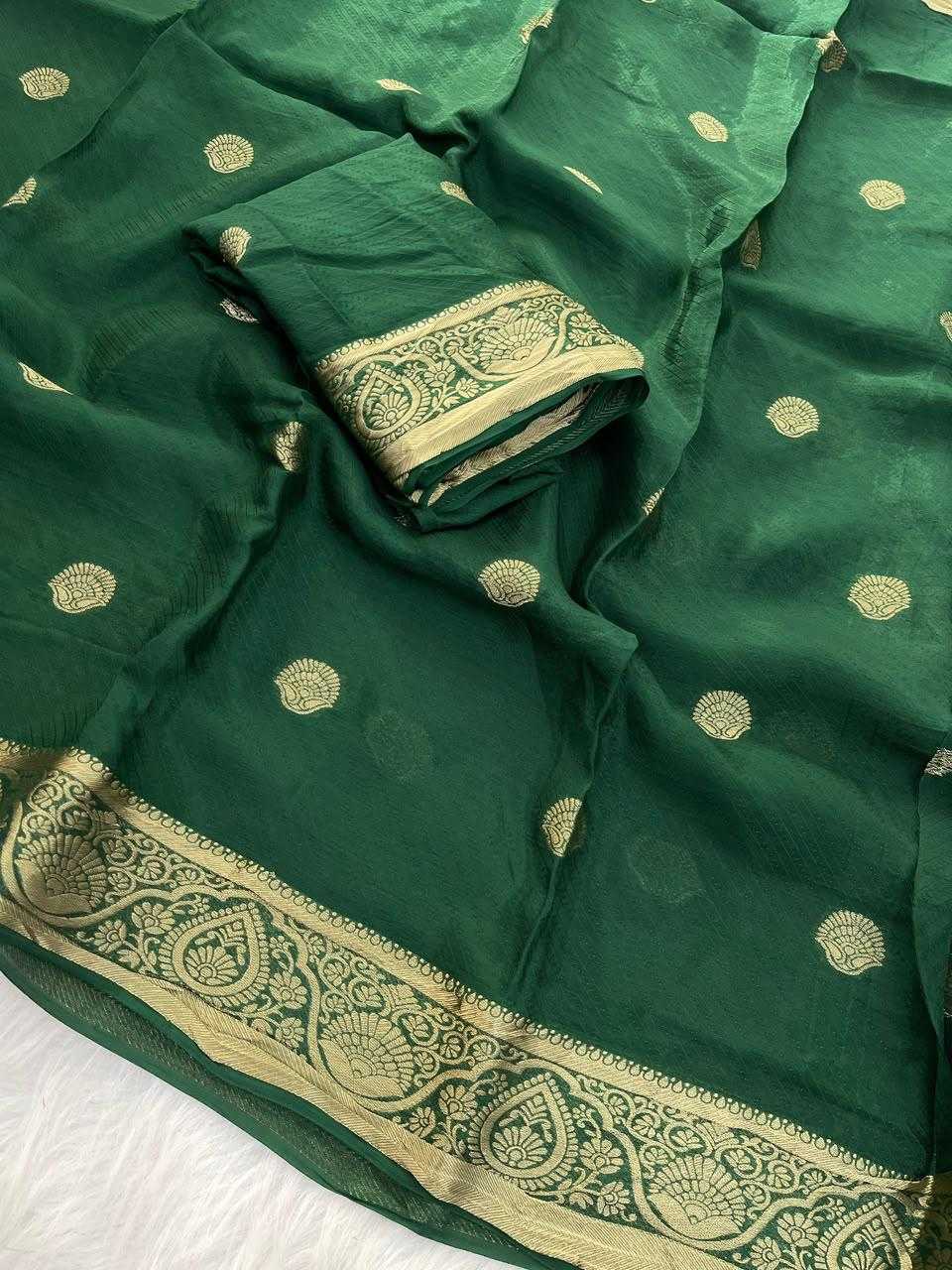 YNF Wholesale Crepe Designer Sarees  | Surat Manufacturer