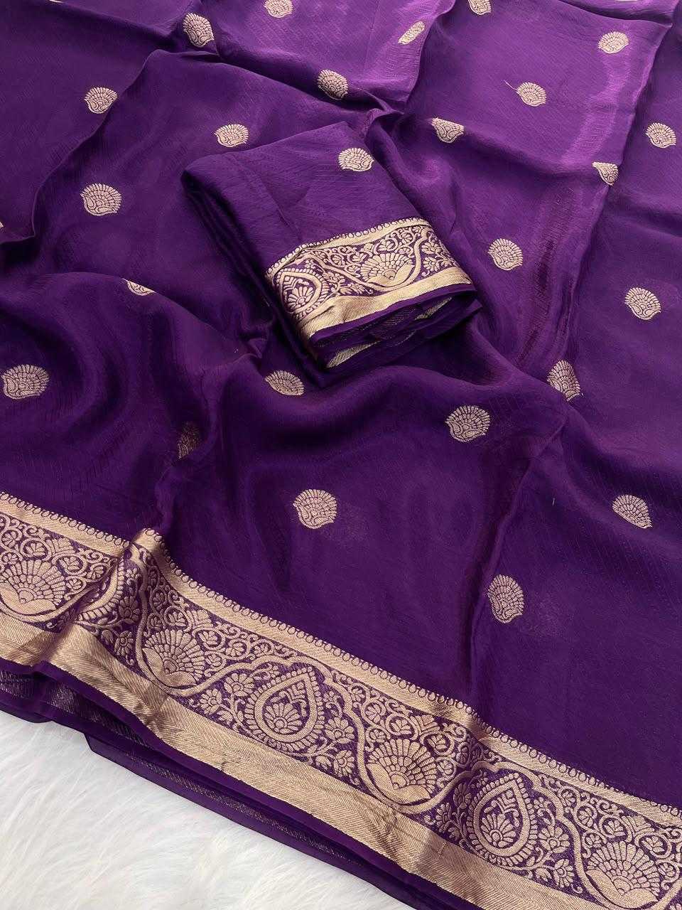 YNF Wholesale Crepe Designer Sarees  | Surat Manufacturer