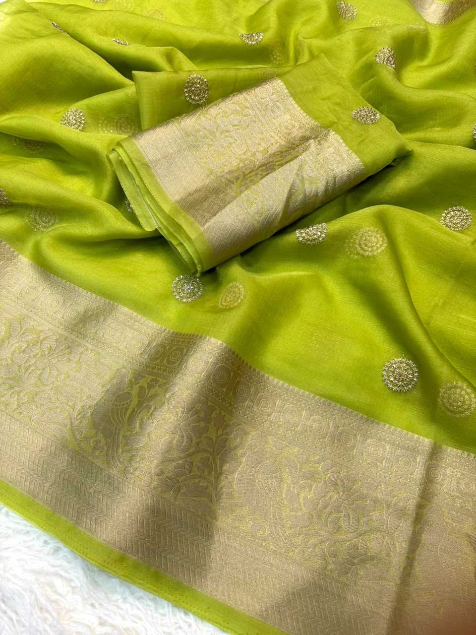 YNF Wholesale Organza Designer Sarees  | Surat Manufacturer