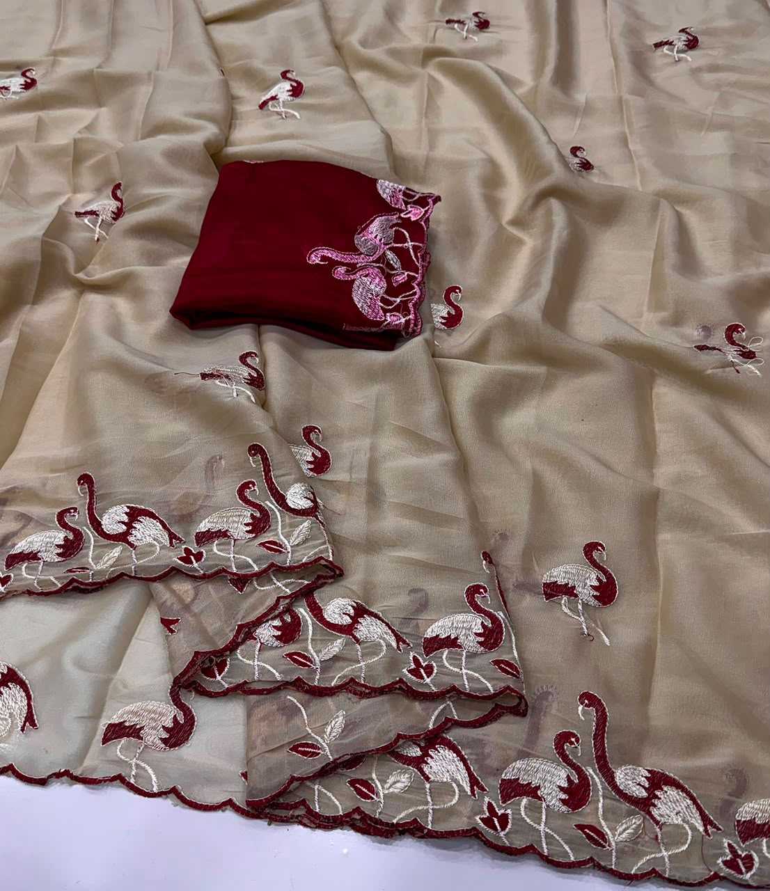 YNF Wholesale Georgette Designer Sarees  | Surat Manufacturer
