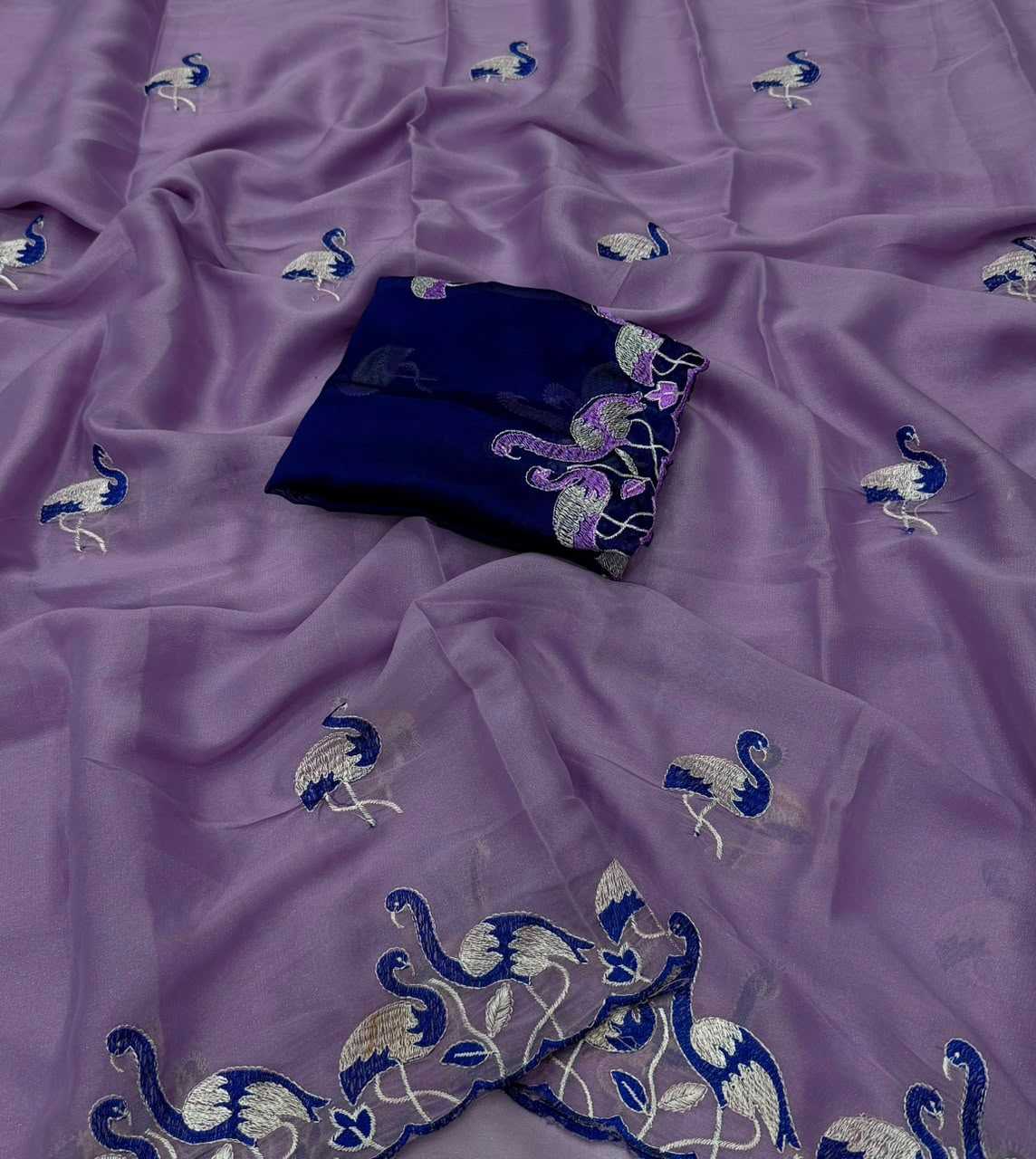 YNF Wholesale Georgette Designer Sarees  | Surat Manufacturer