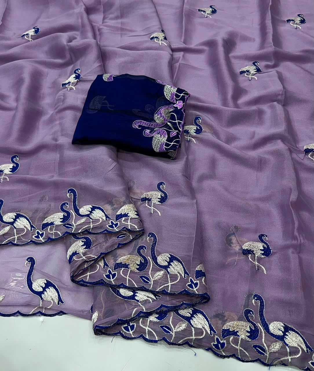 YNF Wholesale Georgette Designer Sarees  | Surat Manufacturer