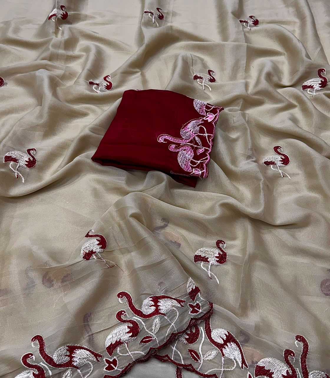YNF Wholesale Georgette Designer Sarees  | Surat Manufacturer