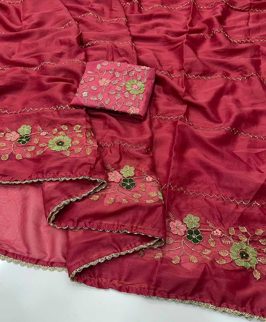 YNF Wholesale Georgette Party Wear Sarees  | Surat Manufacturer