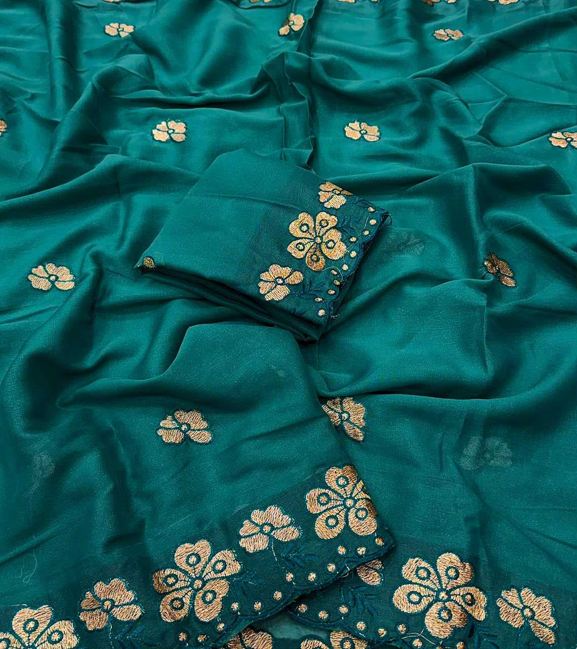 YNF Wholesale Georgette Party Wear Sarees  | Surat Manufacturer
