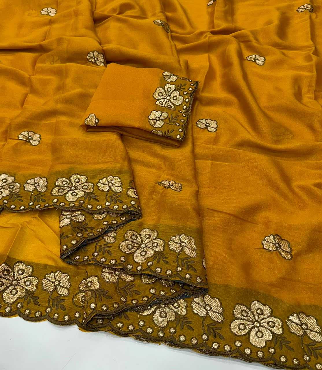 YNF Wholesale Georgette Party Wear Sarees  | Surat Manufacturer