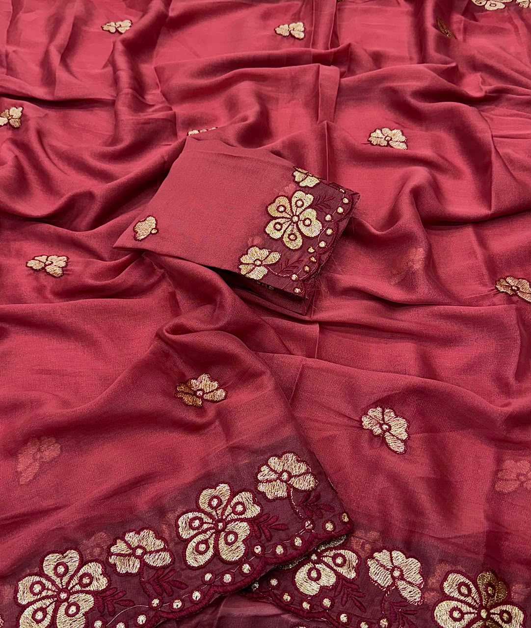 YNF Wholesale Georgette Party Wear Sarees  | Surat Manufacturer