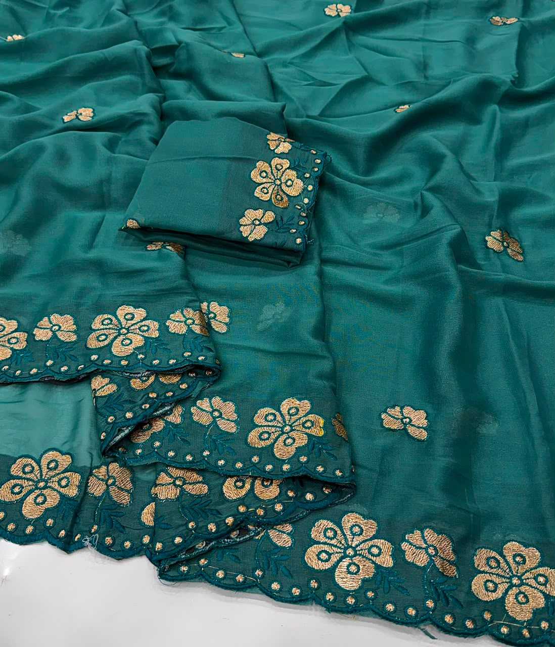 YNF Wholesale Georgette Party Wear Sarees  | Surat Manufacturer
