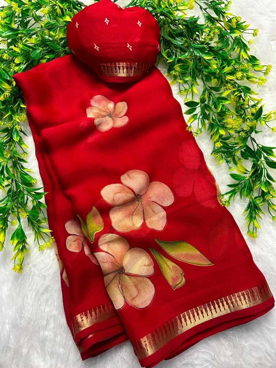 YNF Wholesale Dull Moss Designer Sarees  | Surat Manufacturer
