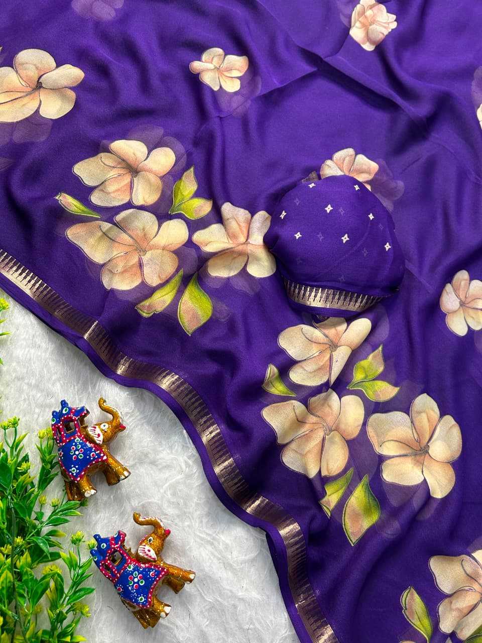 YNF Wholesale Dull Moss Designer Sarees  | Surat Manufacturer