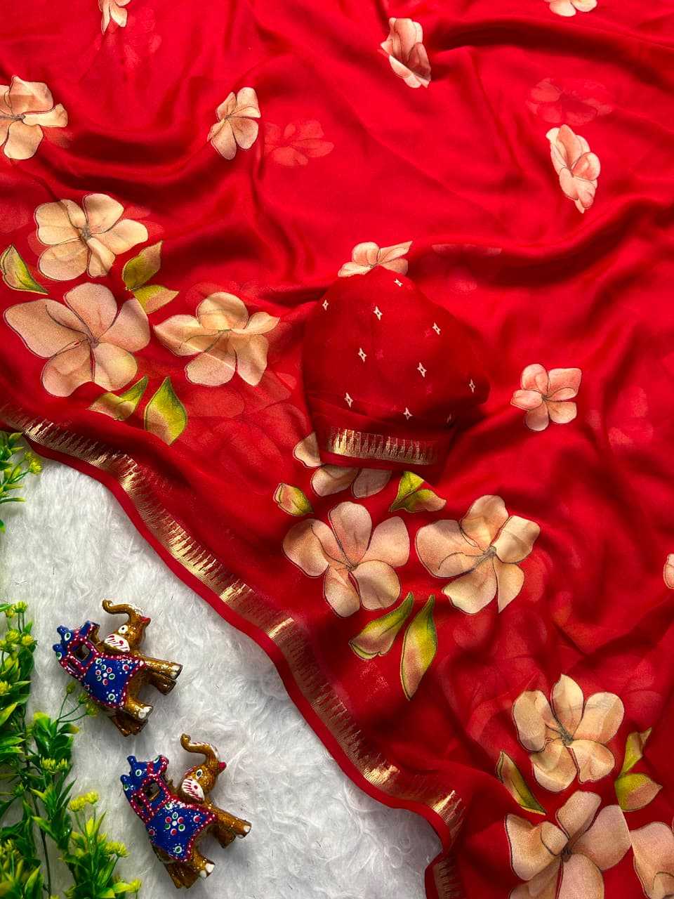 YNF Wholesale Dull Moss Designer Sarees  | Surat Manufacturer