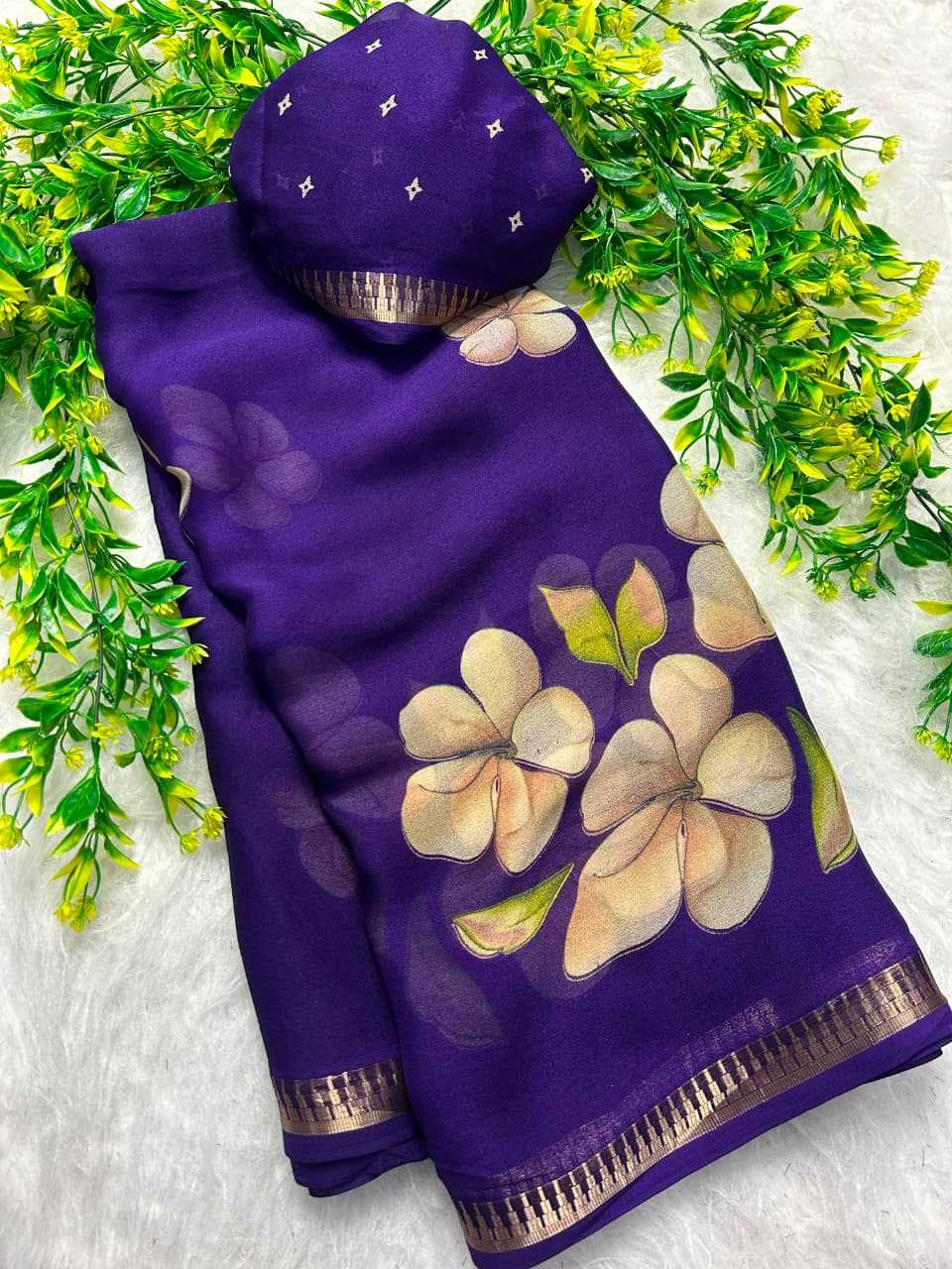 YNF Wholesale Dull Moss Designer Sarees  | Surat Manufacturer