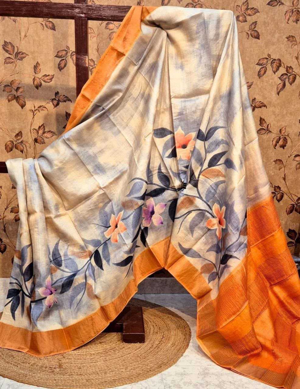 YNF Wholesale Tussar Silk Soft Silk Sarees  | Surat Manufacturer