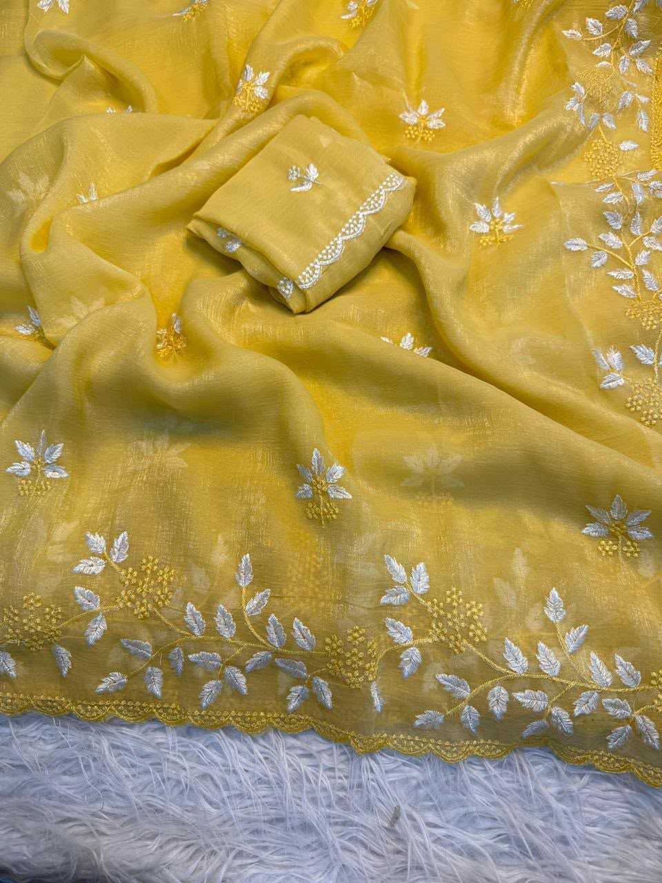 YNF Wholesale Georgette Designer Sarees  | Surat Manufacturer