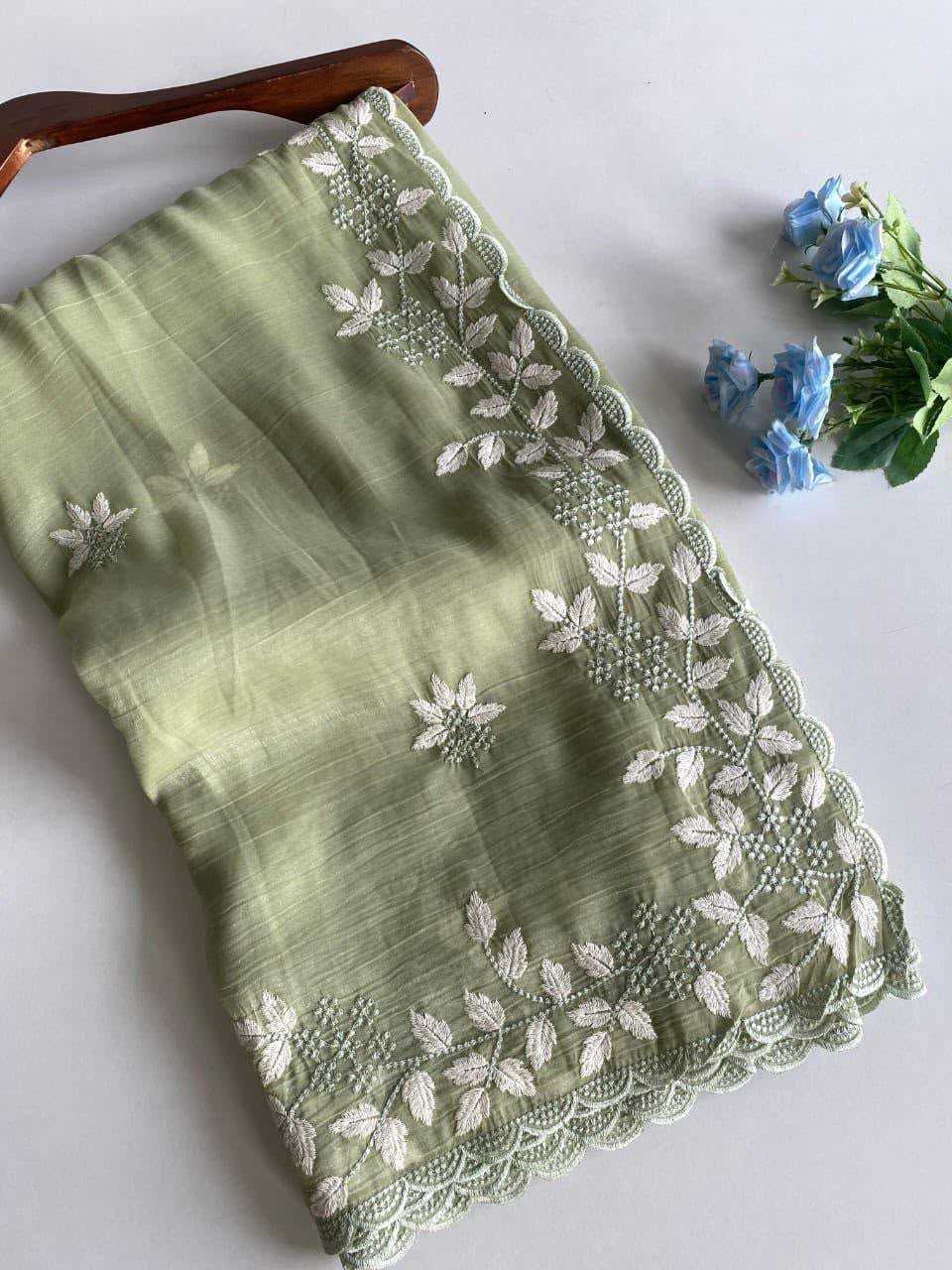 YNF Wholesale Georgette Designer Sarees  | Surat Manufacturer