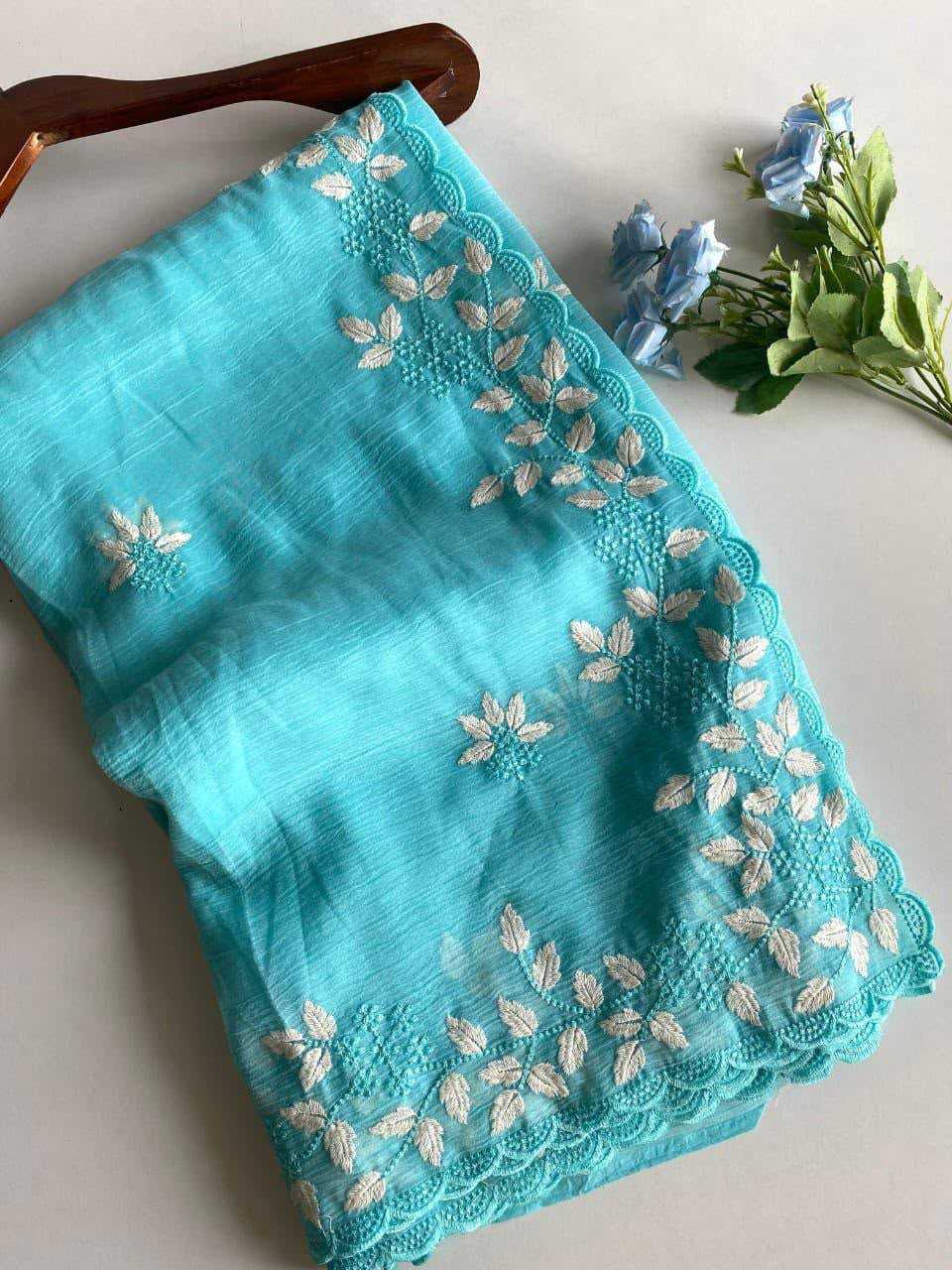 YNF Wholesale Georgette Designer Sarees  | Surat Manufacturer