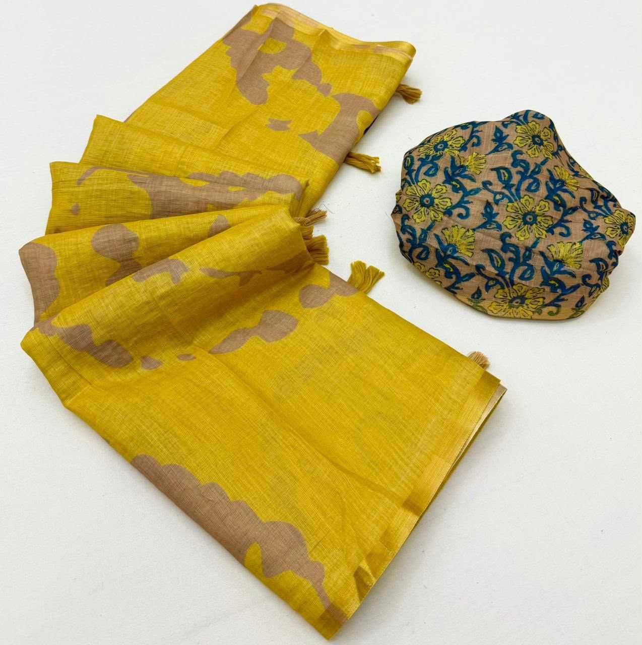 YNF Wholesale Cotton Kalamkari Sarees  | Surat Manufacturer