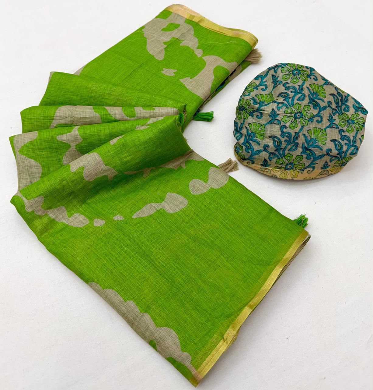 YNF Wholesale Cotton Kalamkari Sarees  | Surat Manufacturer
