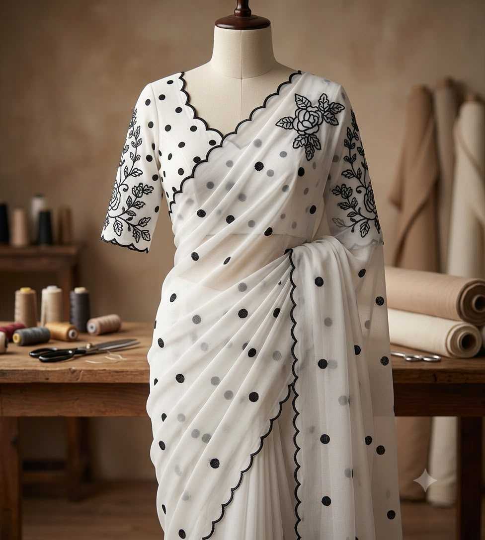 YNF Wholesale Georgette Fancy Sarees  | Surat Manufacturer