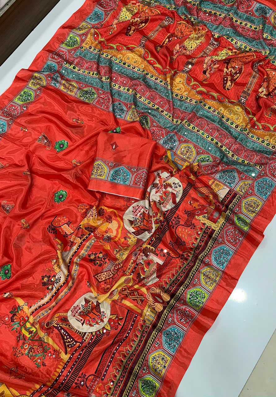 YNF Wholesale Chinon Designer Sarees  | Surat Manufacturer