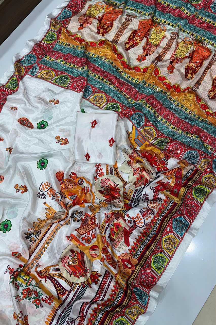 YNF Wholesale Chinon Designer Sarees  | Surat Manufacturer