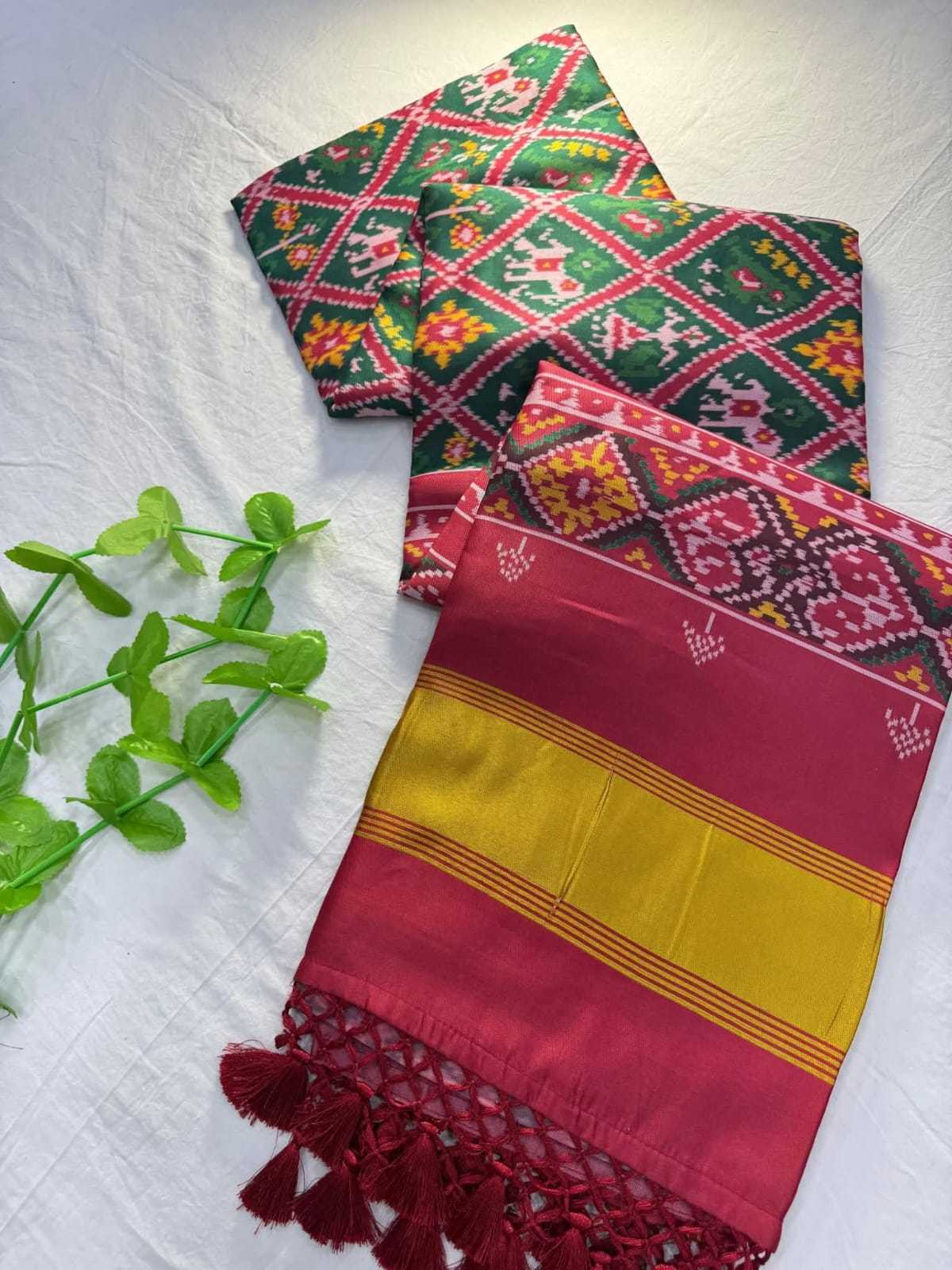 YNF Wholesale Patola Silk Soft Silk Sarees  | Surat Manufacturer