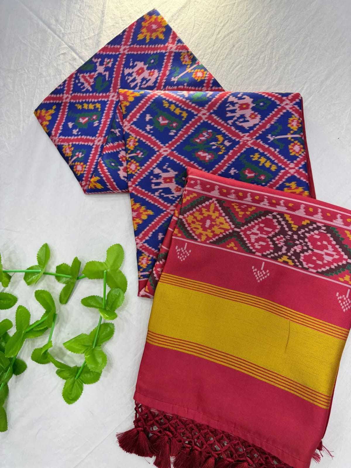 YNF Wholesale Patola Silk Soft Silk Sarees  | Surat Manufacturer