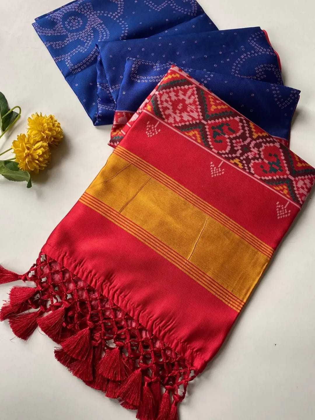 YNF Wholesale Patola Silk Soft Silk Sarees  | Surat Manufacturer